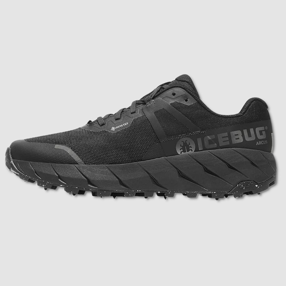 Icebug Arcus BUGrip GTX Sneakers / Shoes - NEW Womens Size 6 Black - #49281-CL1‎